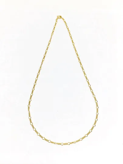 18k Gold Filled Sun Pendant Necklace Chains