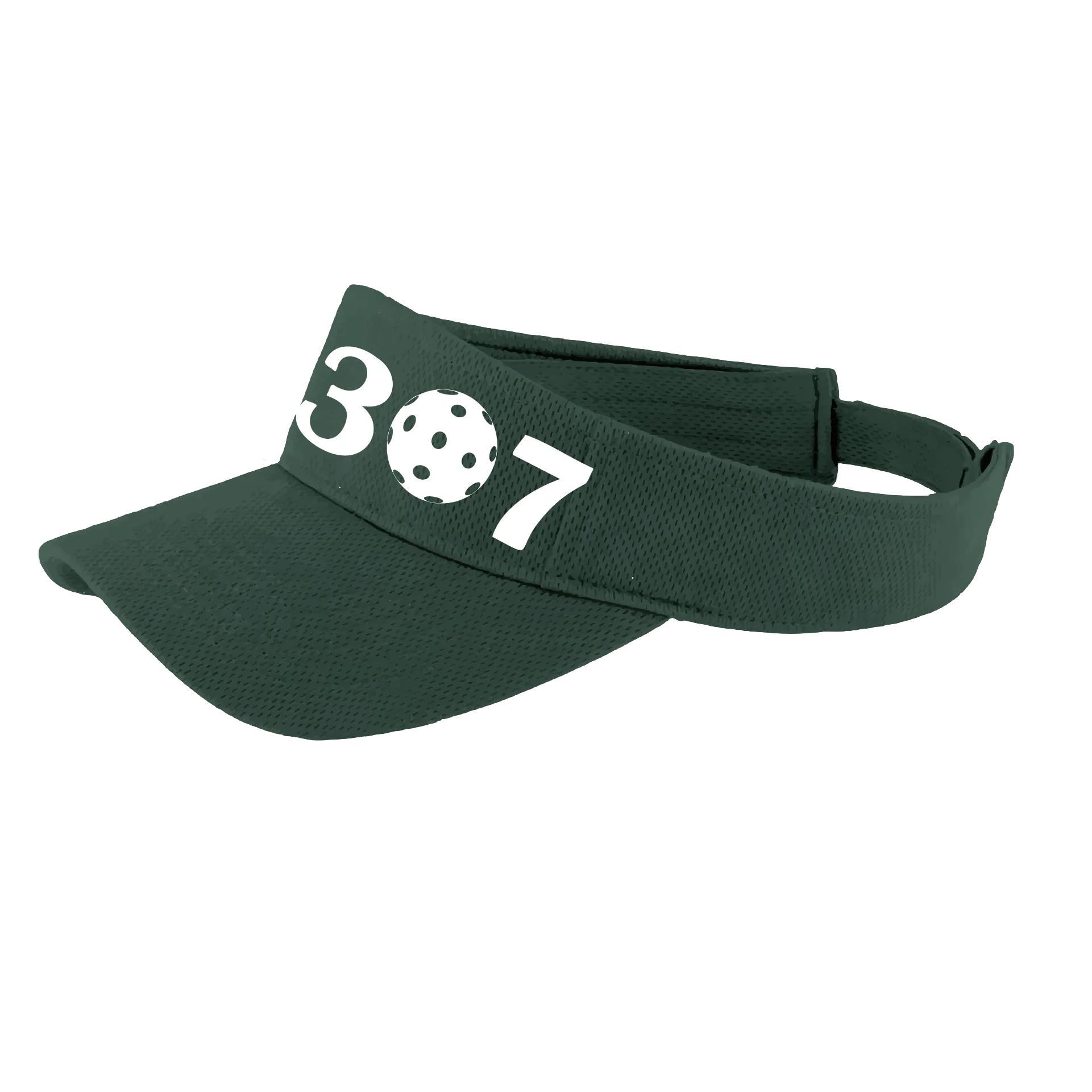 307 Wyoming Pickleball Club | Pickleball Visors | Moisture Wicking 100% Polyester