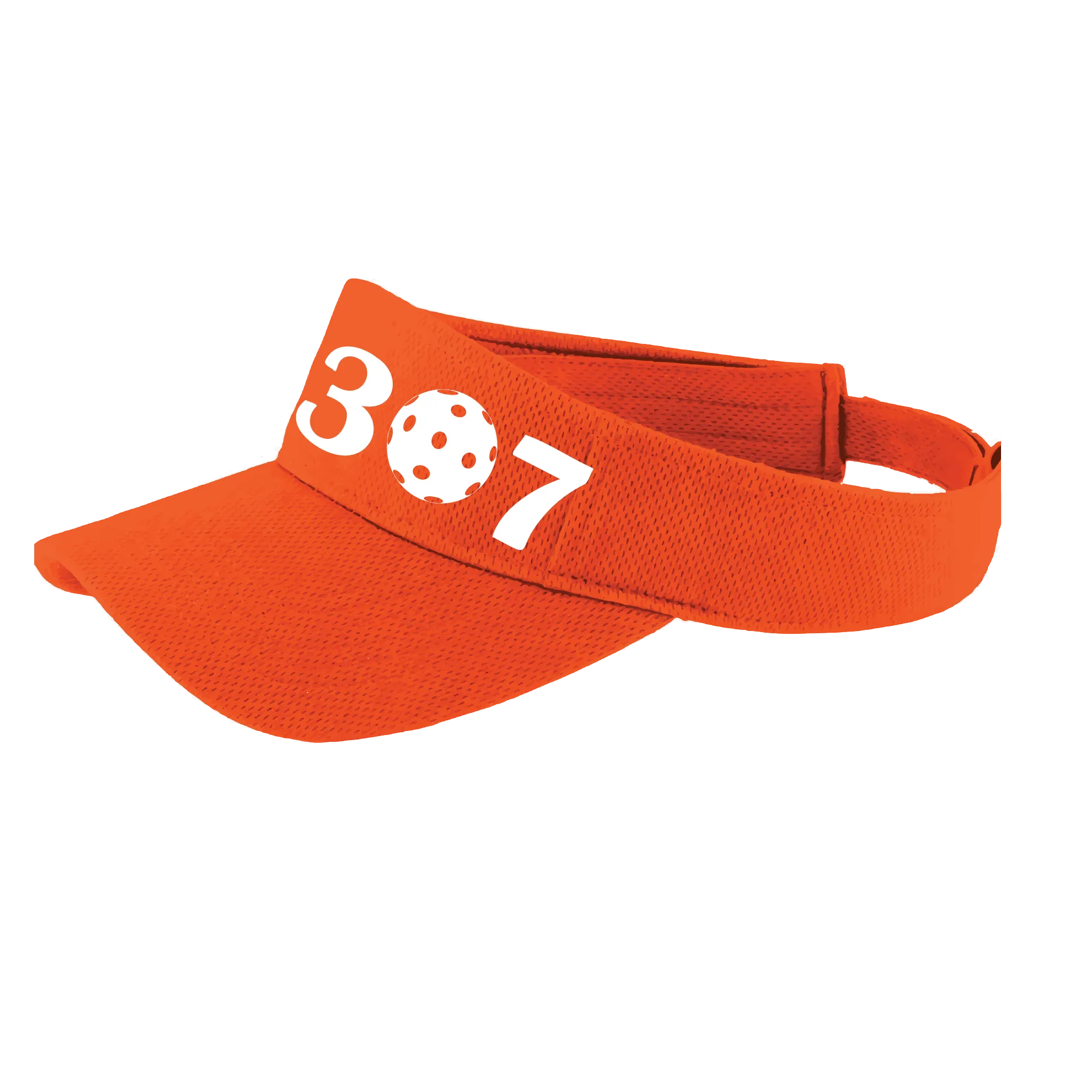 307 Wyoming Pickleball Club | Pickleball Visors | Moisture Wicking 100% Polyester