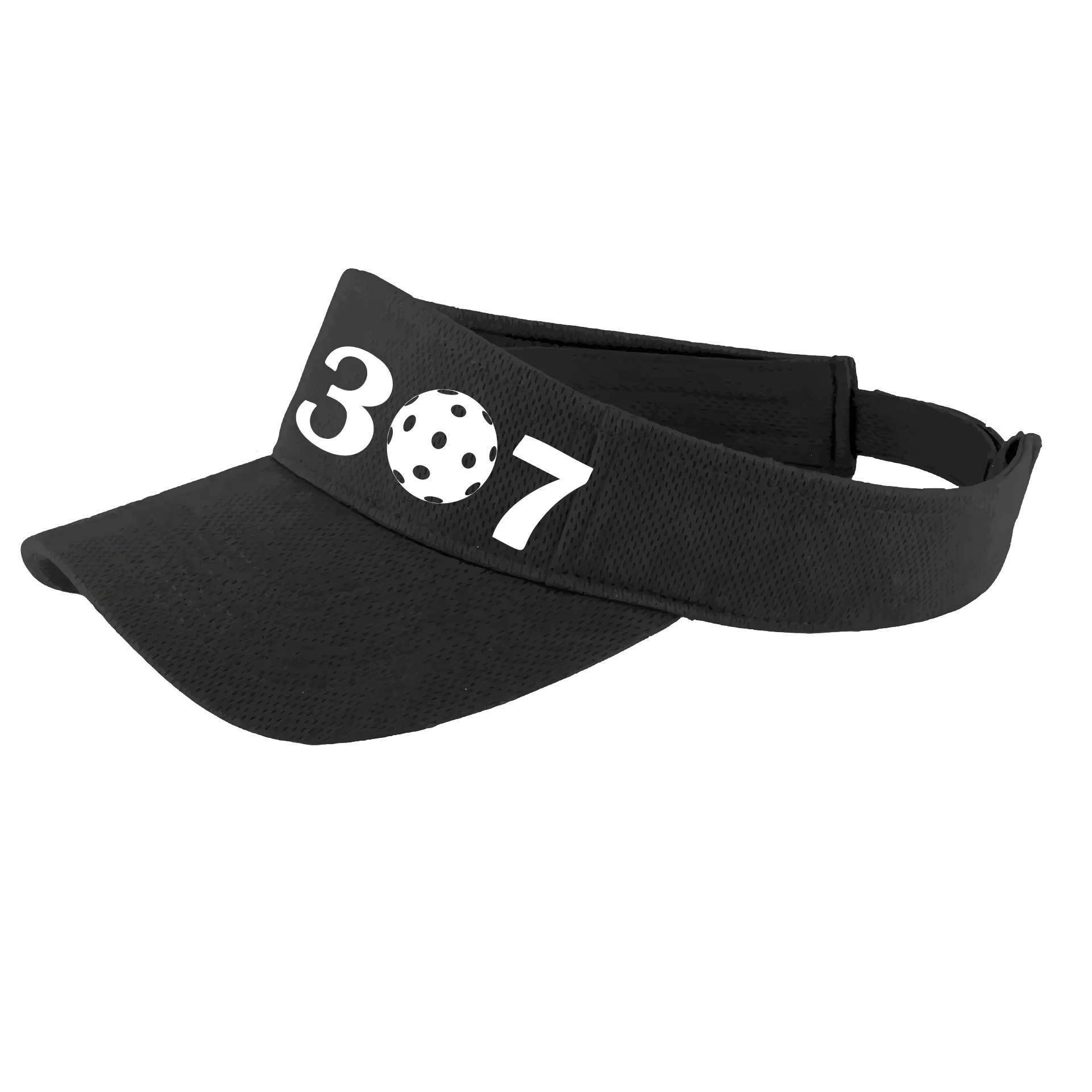 307 Wyoming Pickleball Club | Pickleball Visors | Moisture Wicking 100% Polyester