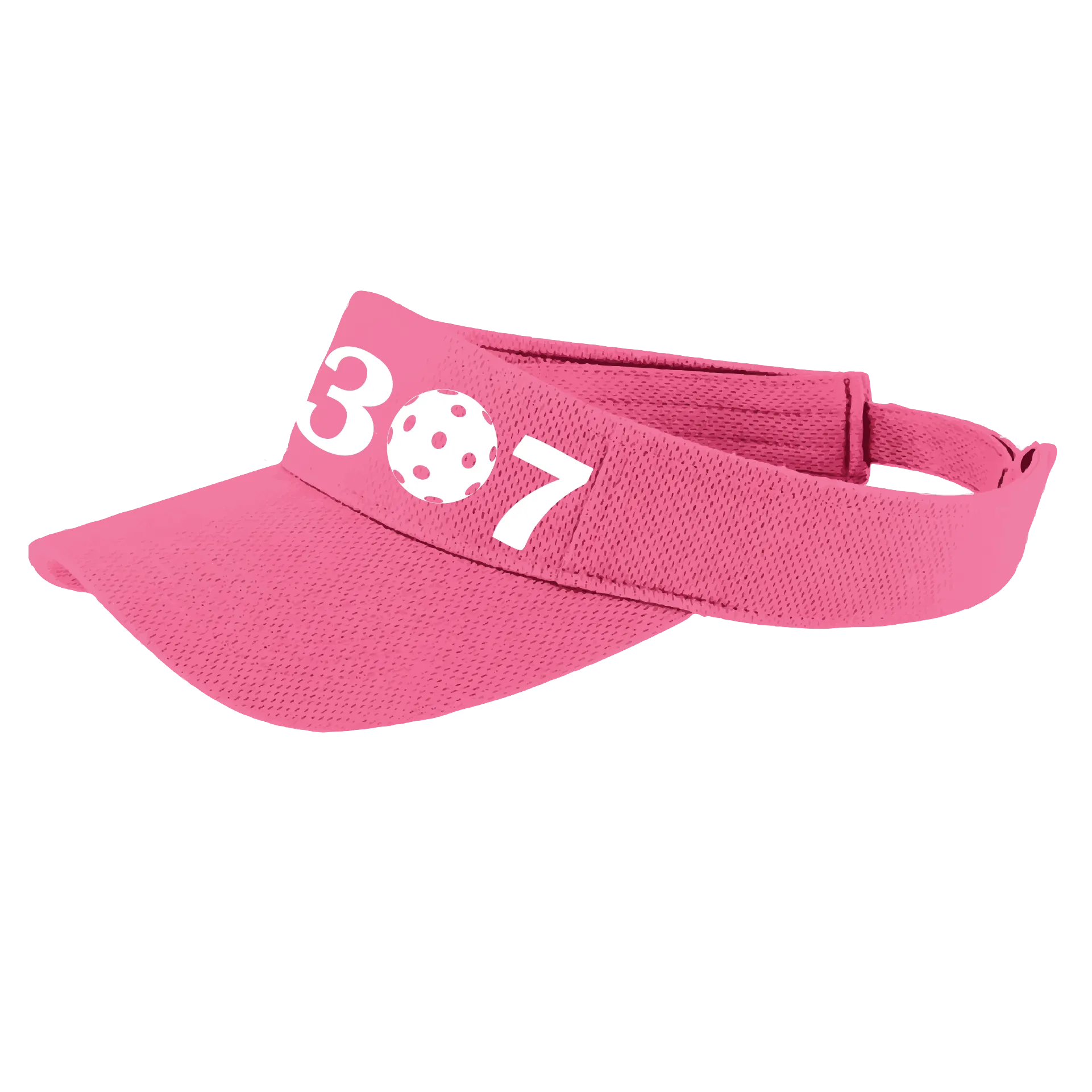 307 Wyoming Pickleball Club | Pickleball Visors | Moisture Wicking 100% Polyester