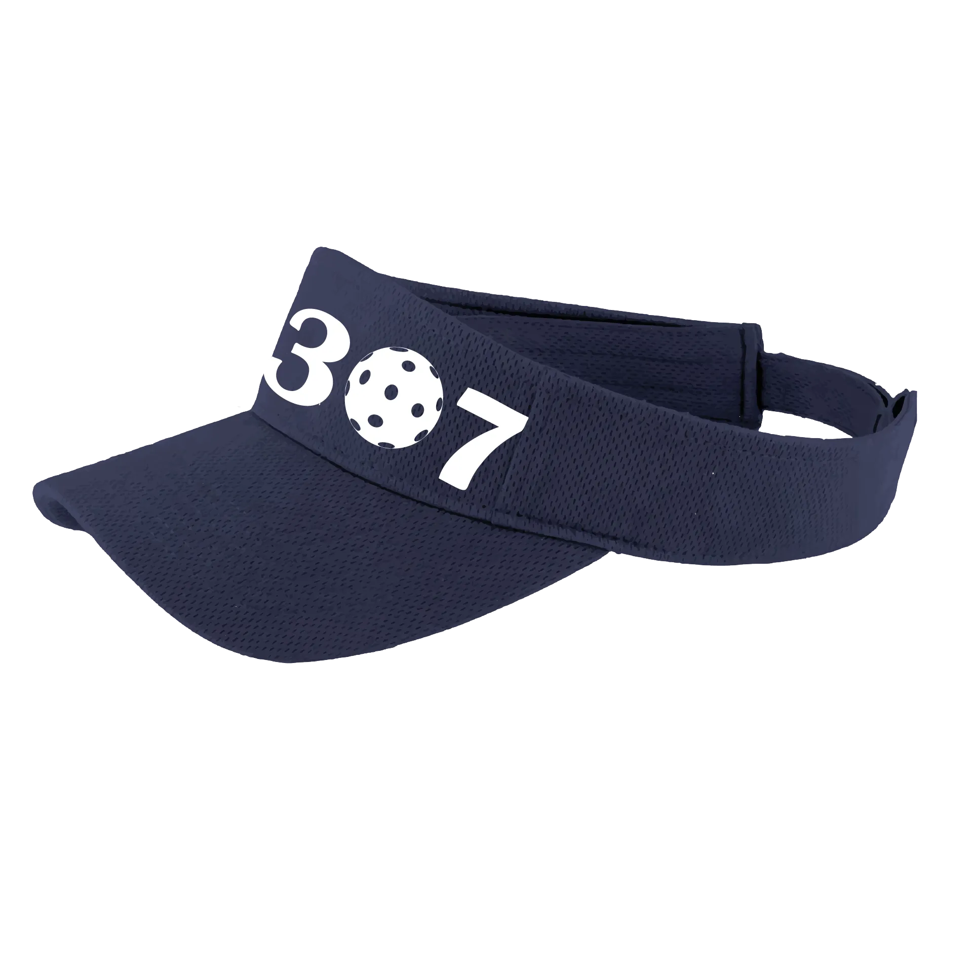 307 Wyoming Pickleball Club | Pickleball Visors | Moisture Wicking 100% Polyester