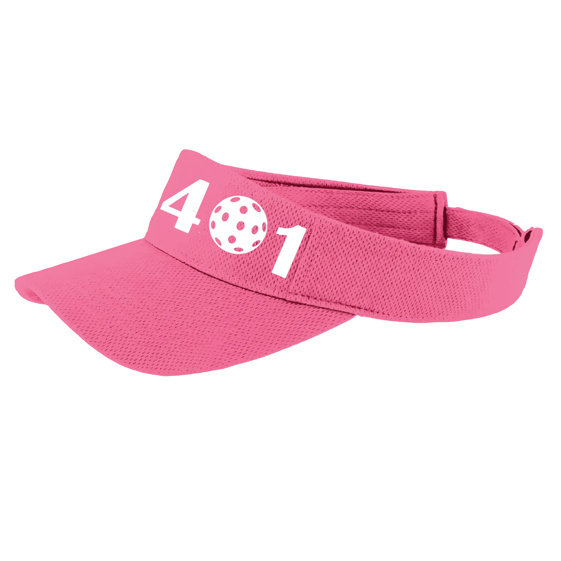 401 Rhode Island Pickleball Club | Pickleball Visors | Moisture Wicking 100% Polyester