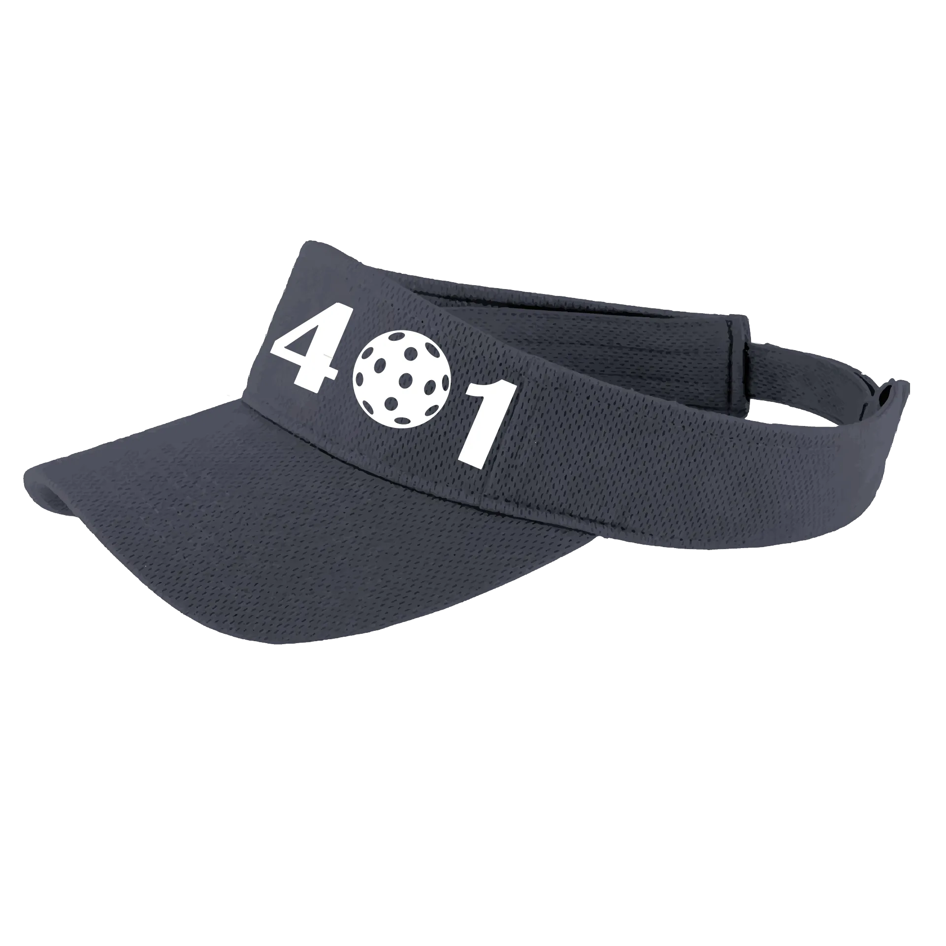 401 Rhode Island Pickleball Club | Pickleball Visors | Moisture Wicking 100% Polyester