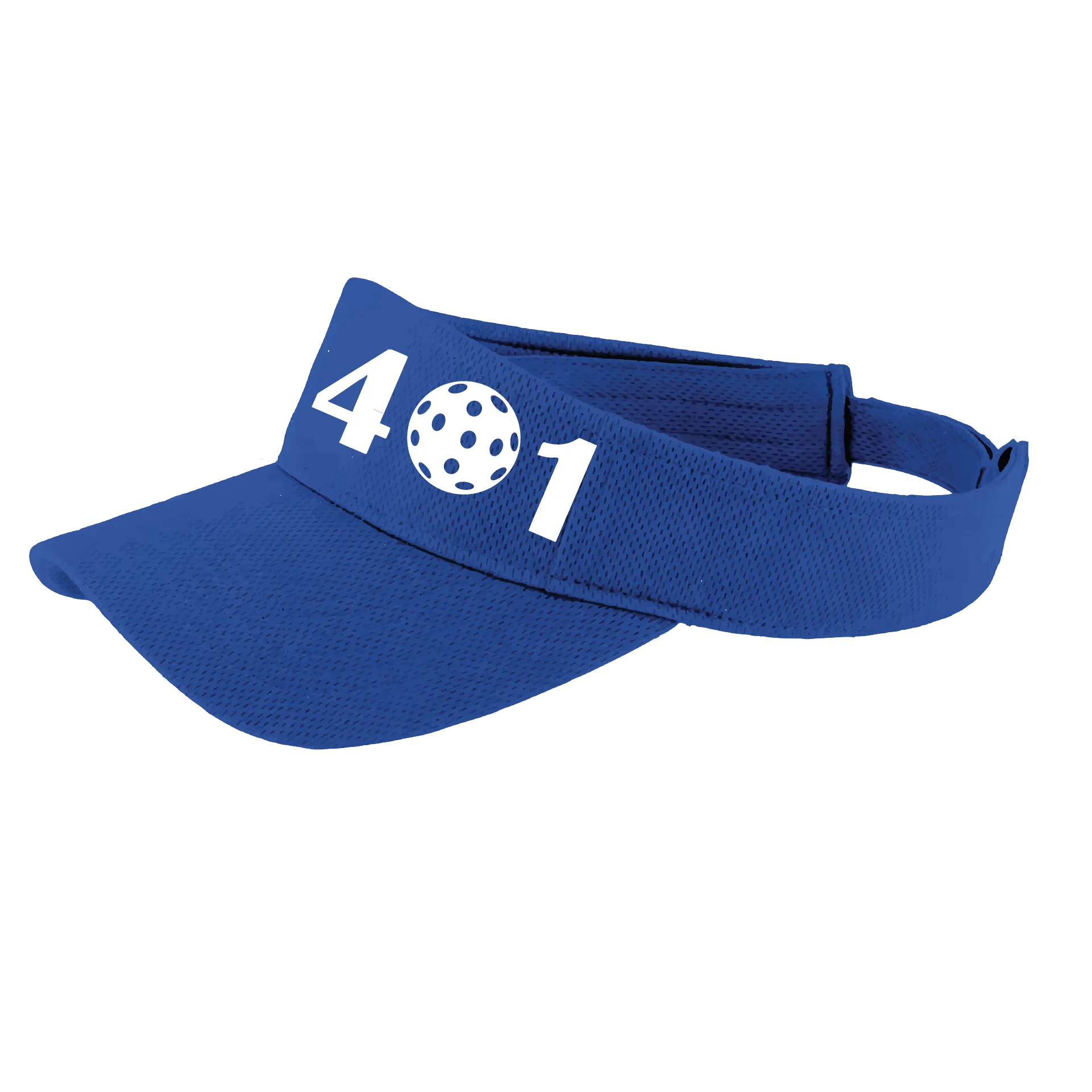 401 Rhode Island Pickleball Club | Pickleball Visors | Moisture Wicking 100% Polyester