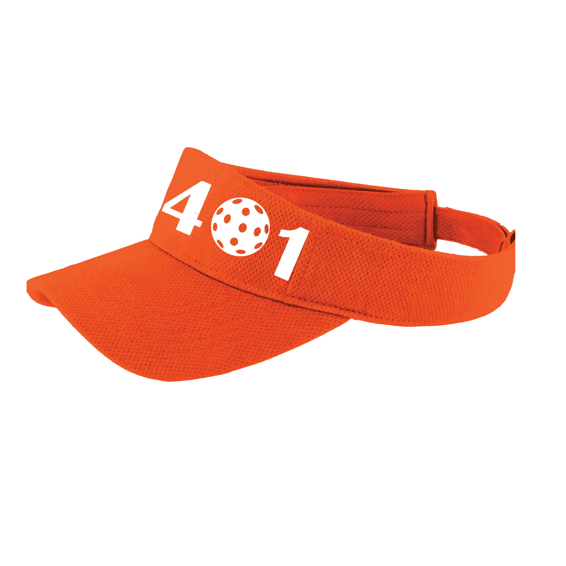 401 Rhode Island Pickleball Club | Pickleball Visors | Moisture Wicking 100% Polyester