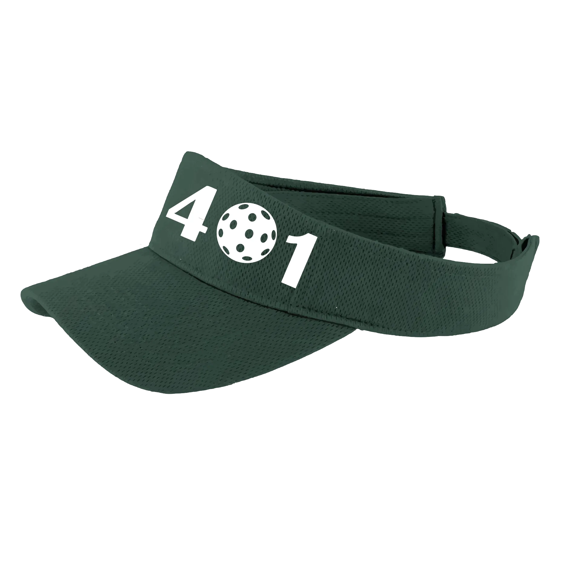 401 Rhode Island Pickleball Club | Pickleball Visors | Moisture Wicking 100% Polyester