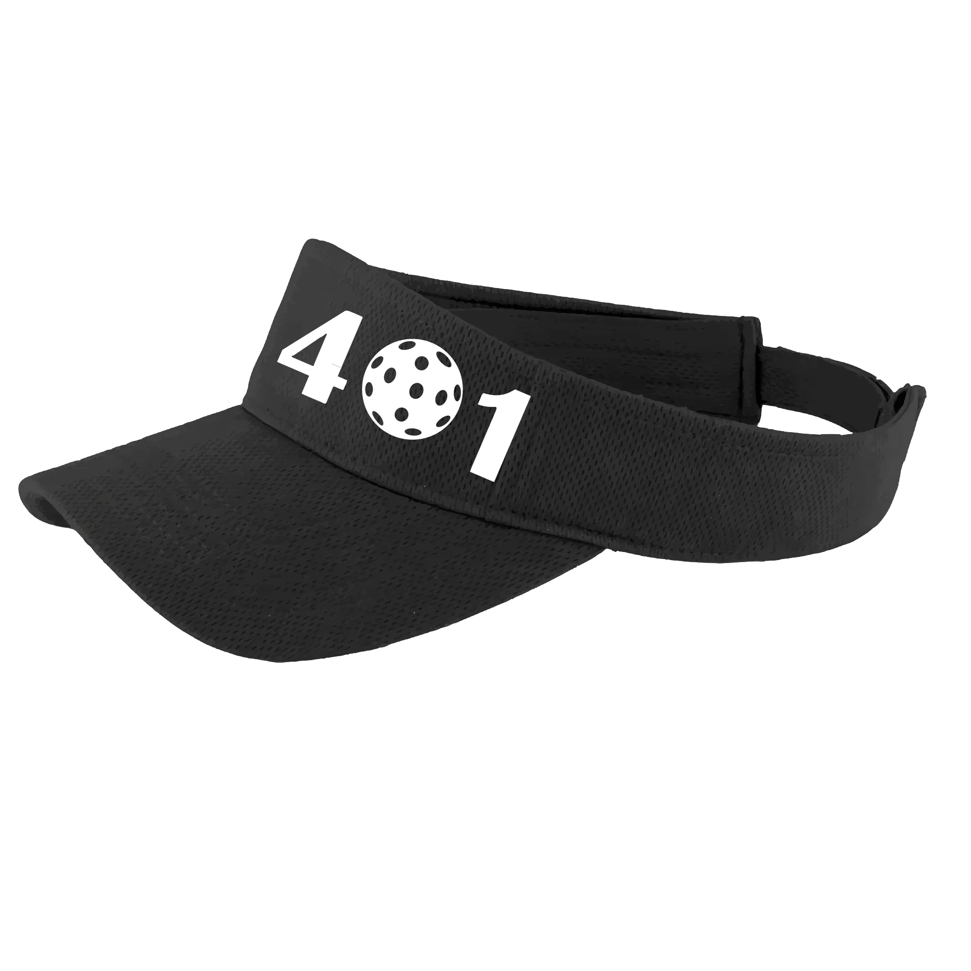 401 Rhode Island Pickleball Club | Pickleball Visors | Moisture Wicking 100% Polyester