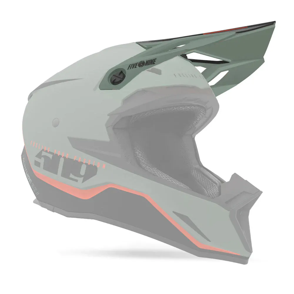 509  Replacement Visor for Altitude 2.0 Offroad Helmet Quick Swap