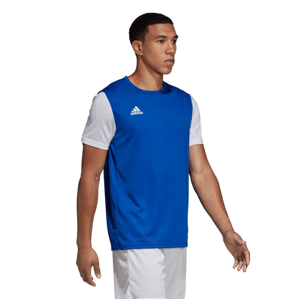 Adidas Adult Estro 19 Jersey (Blue/White)