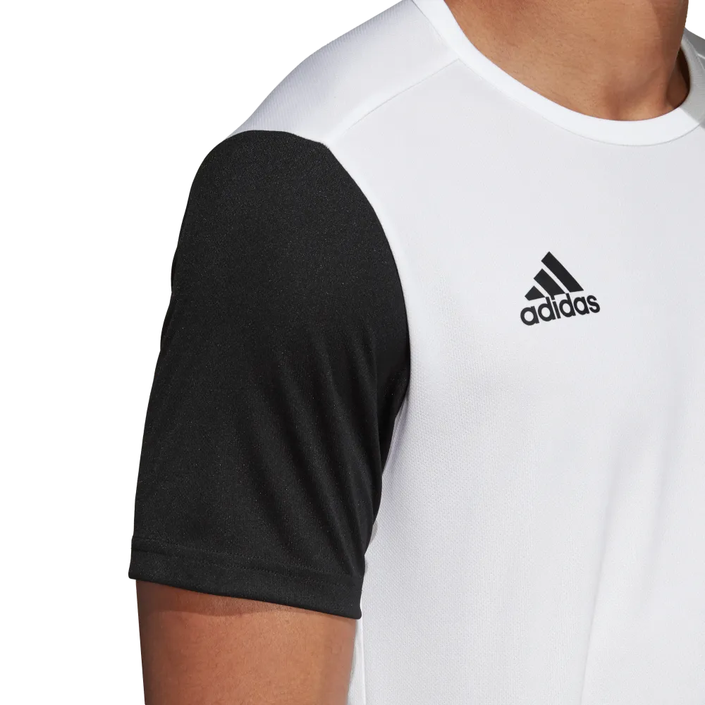 Adidas Adult Estro 19 Jersey (White/Black)