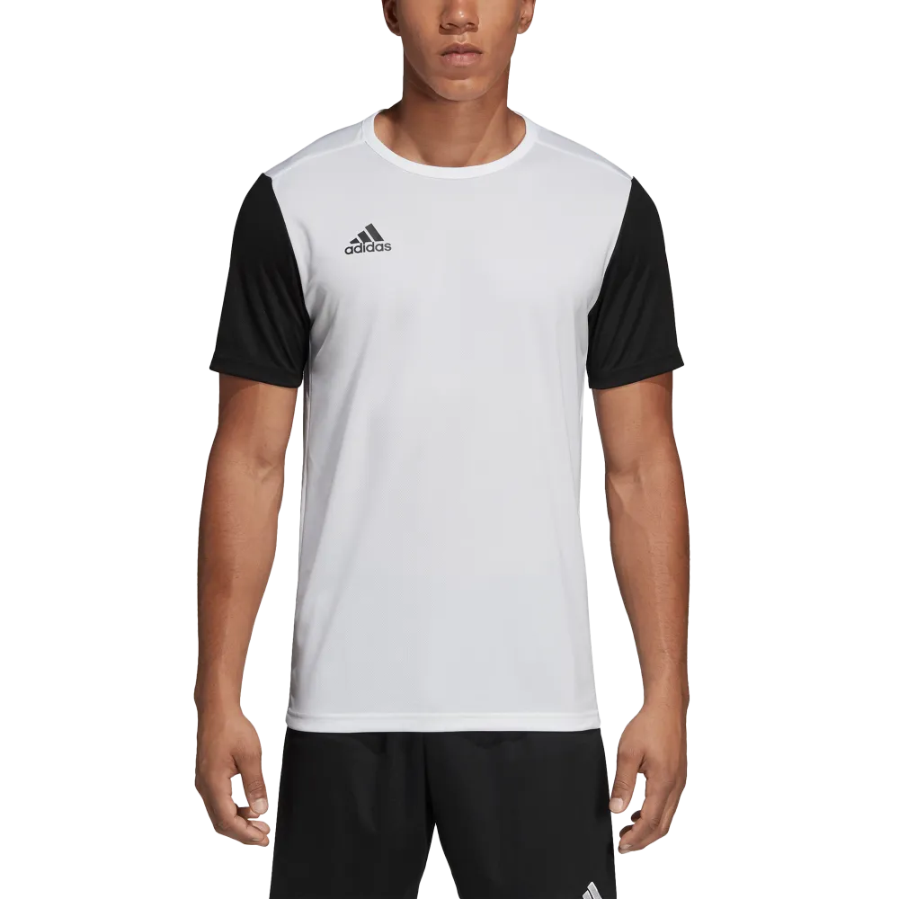 Adidas Youth Estro 19 Jersey (White/Black)