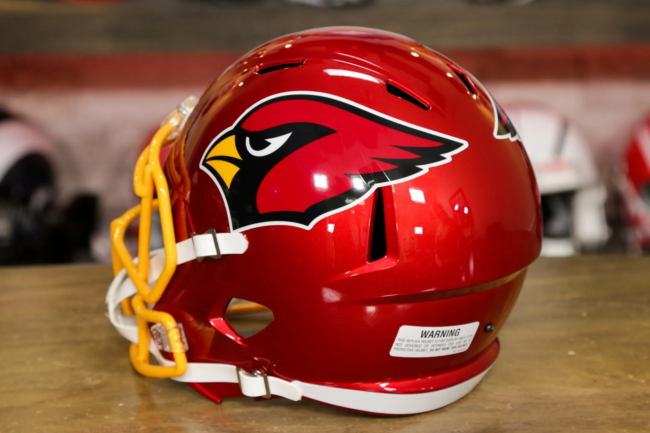 Arizona Cardinals Riddell Speed Authentic Helmet - Flash