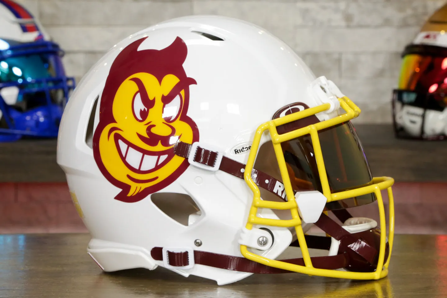 Arizona State Sun Devils Riddell Speed Authentic Helmet - GG Edition