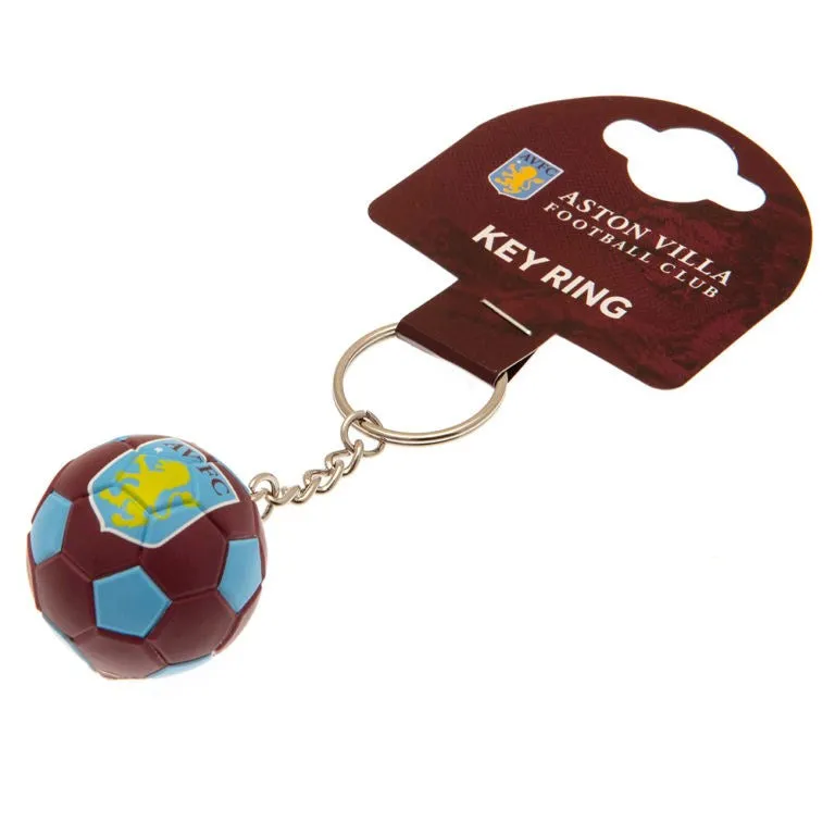 Aston Villa Football Keyring