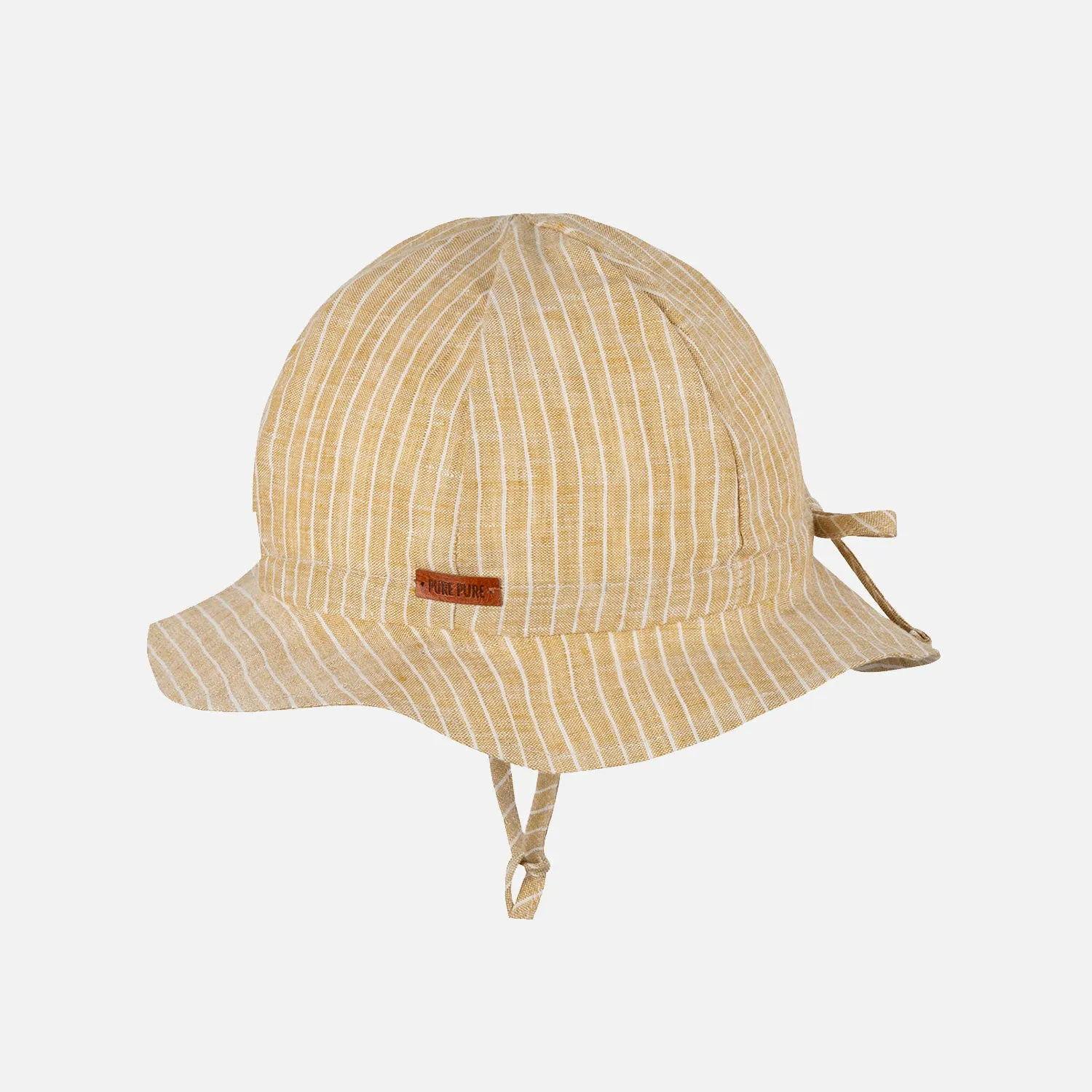 Baby & Kids Linen Sun Hat - Sahara Stripe