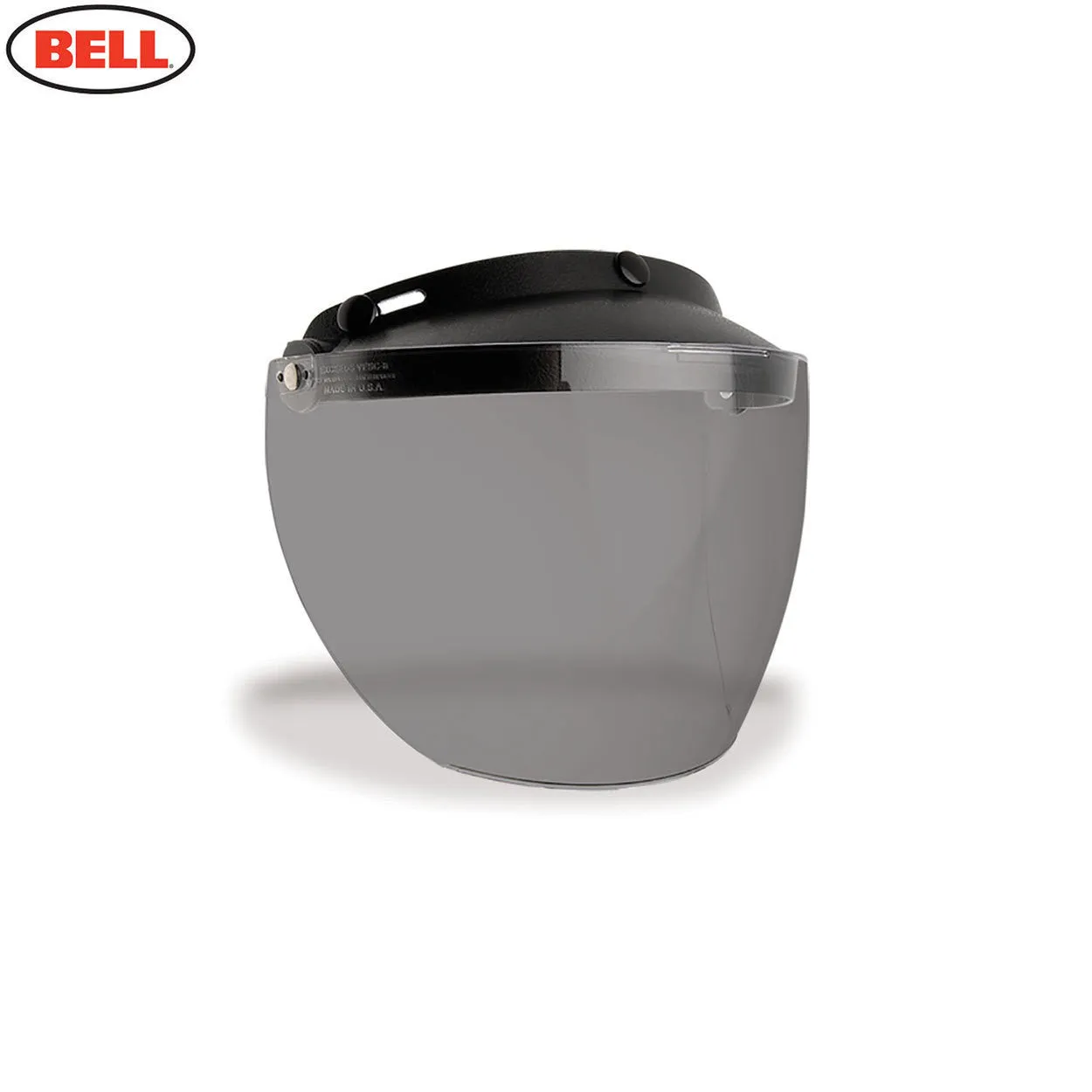 Bell Custom 500 Replacement MXL 3-Snap Visor - Smoke