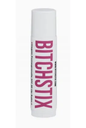 Bitchstix SPF30 Lip Balm - Pomegranate