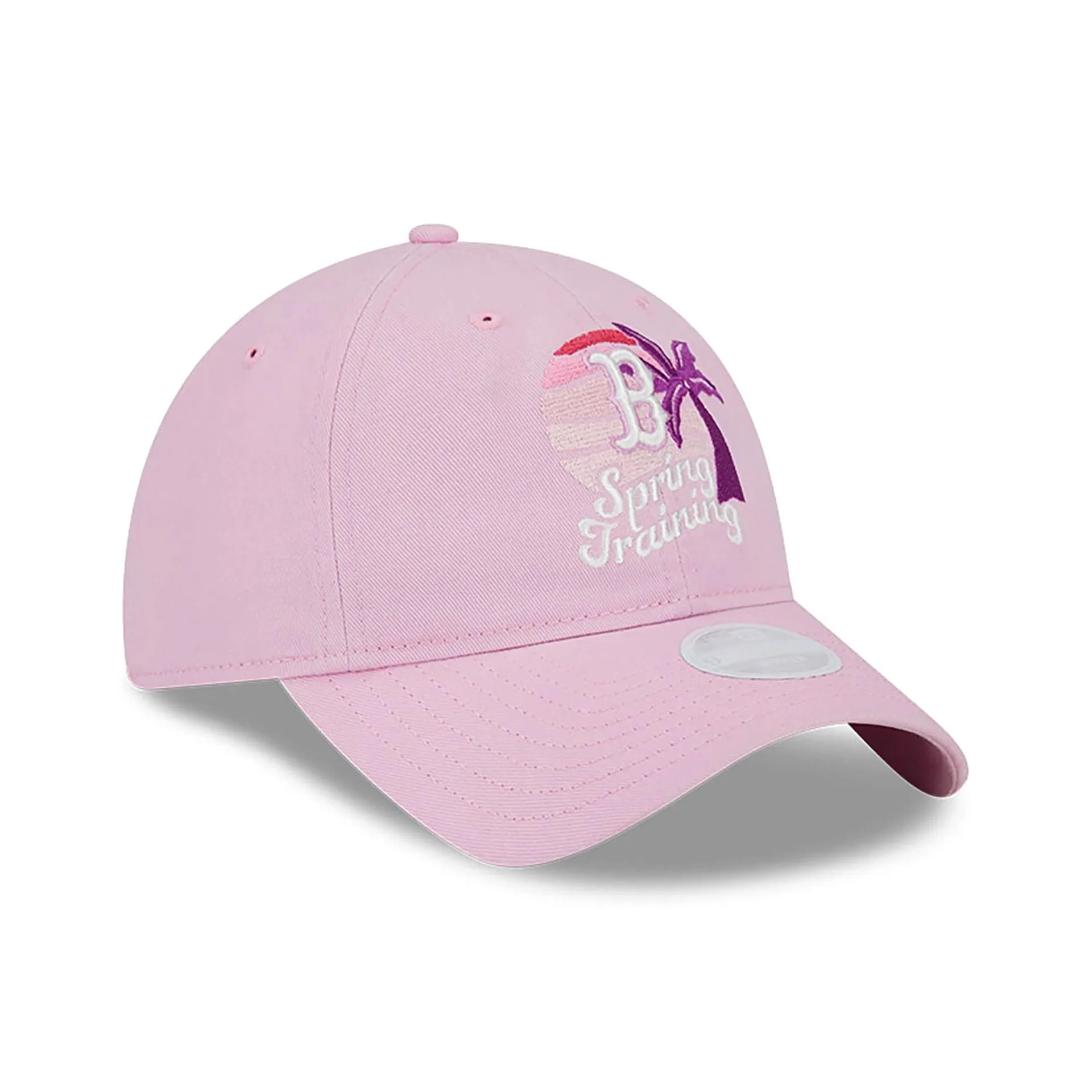 Boston Red Sox Womens Sun Pastel Pink 9TWENTY Adjustable Cap