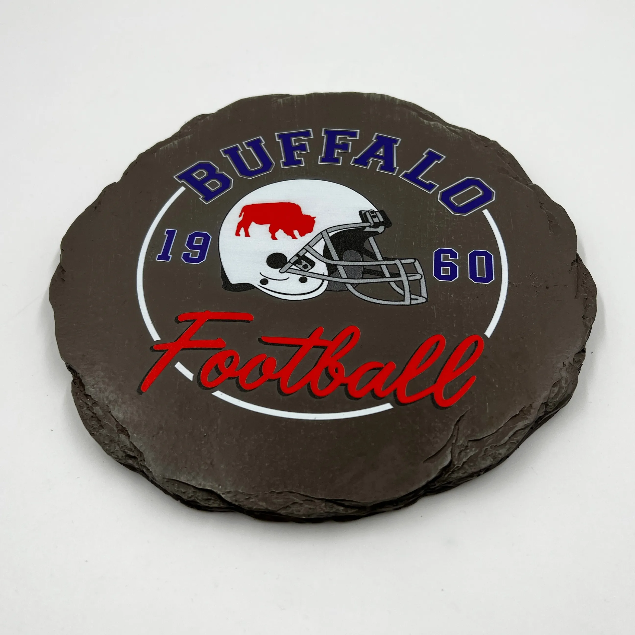 Buffalo Football Resin Garden Stone