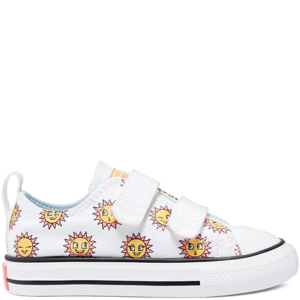 Converse- kids Chuck Taylor All Star 2V Low Top Sun Graphic Easy-On 770703