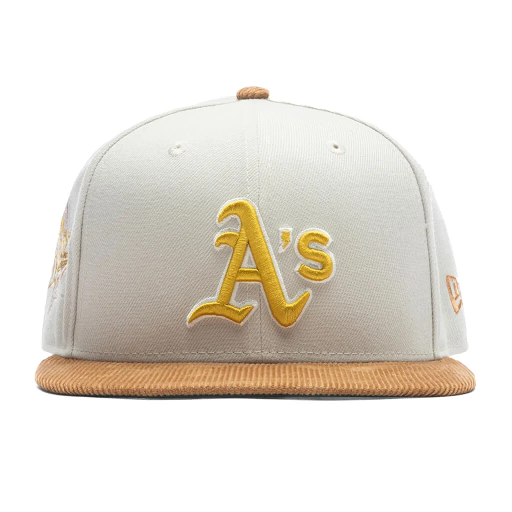 Cord Visor 59FIFTY Fitted - Oakland Athletics