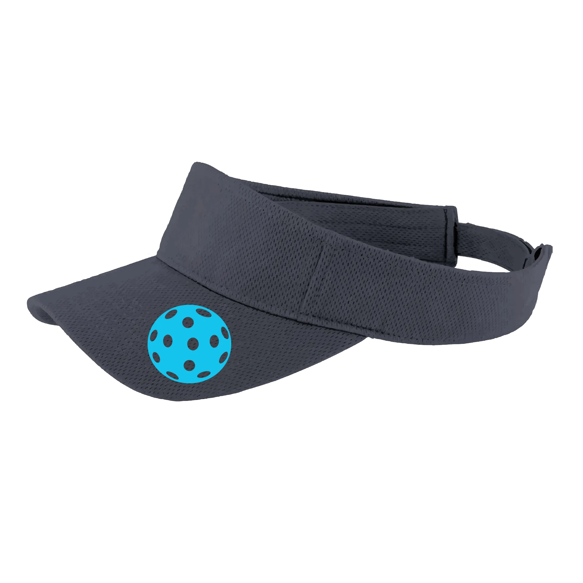 Cyan Pickleball (Customizable) | Pickleball Visors | Moisture Wicking 100% Polyester