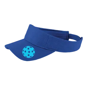 Cyan Pickleball (Customizable) | Pickleball Visors | Moisture Wicking 100% Polyester