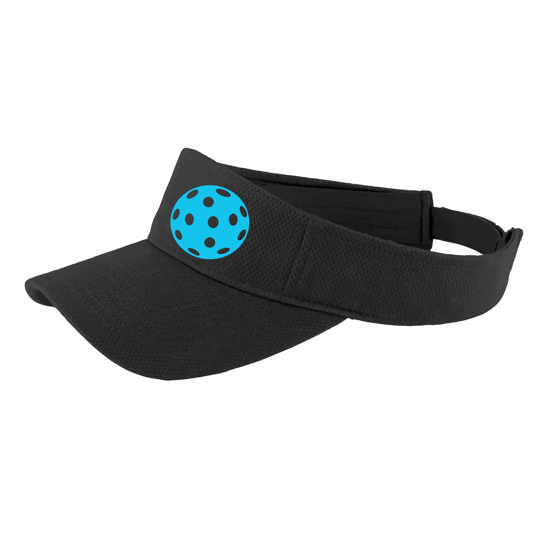 Cyan Pickleball (Customizable) | Pickleball Visors | Moisture Wicking 100% Polyester