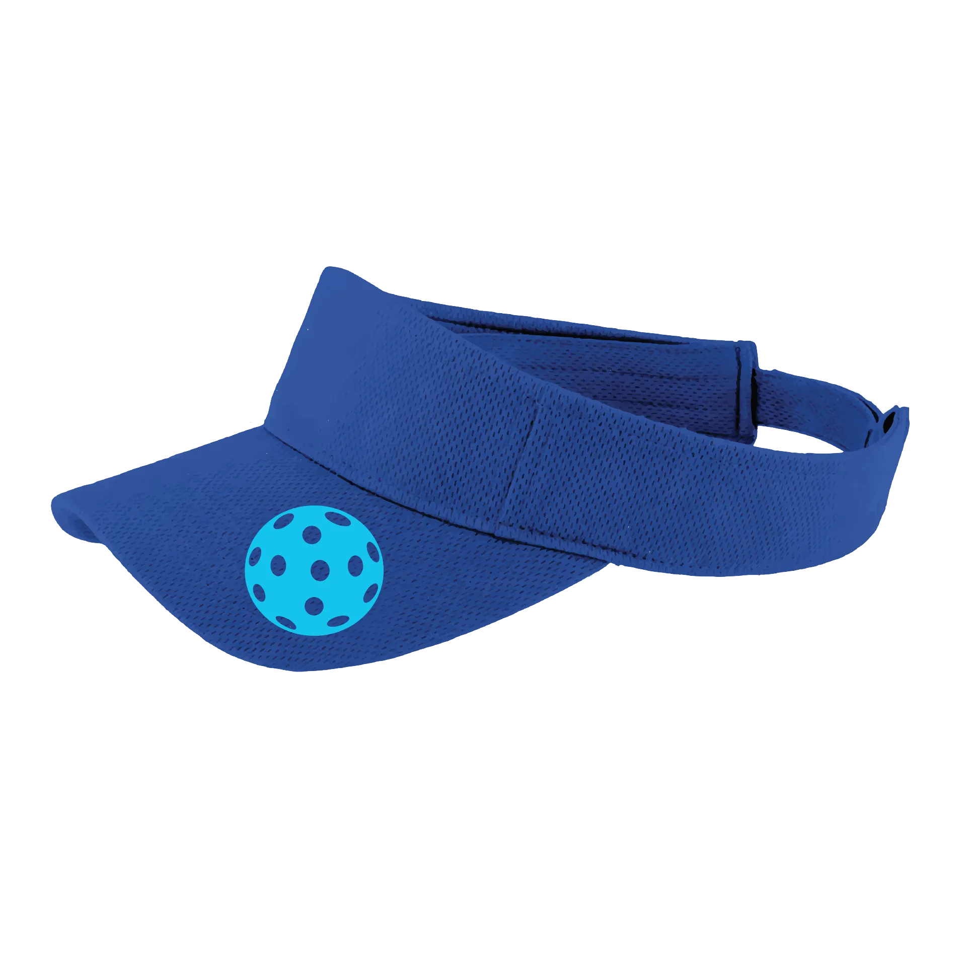 Cyan Pickleball (Customizable) | Pickleball Visors | Moisture Wicking 100% Polyester