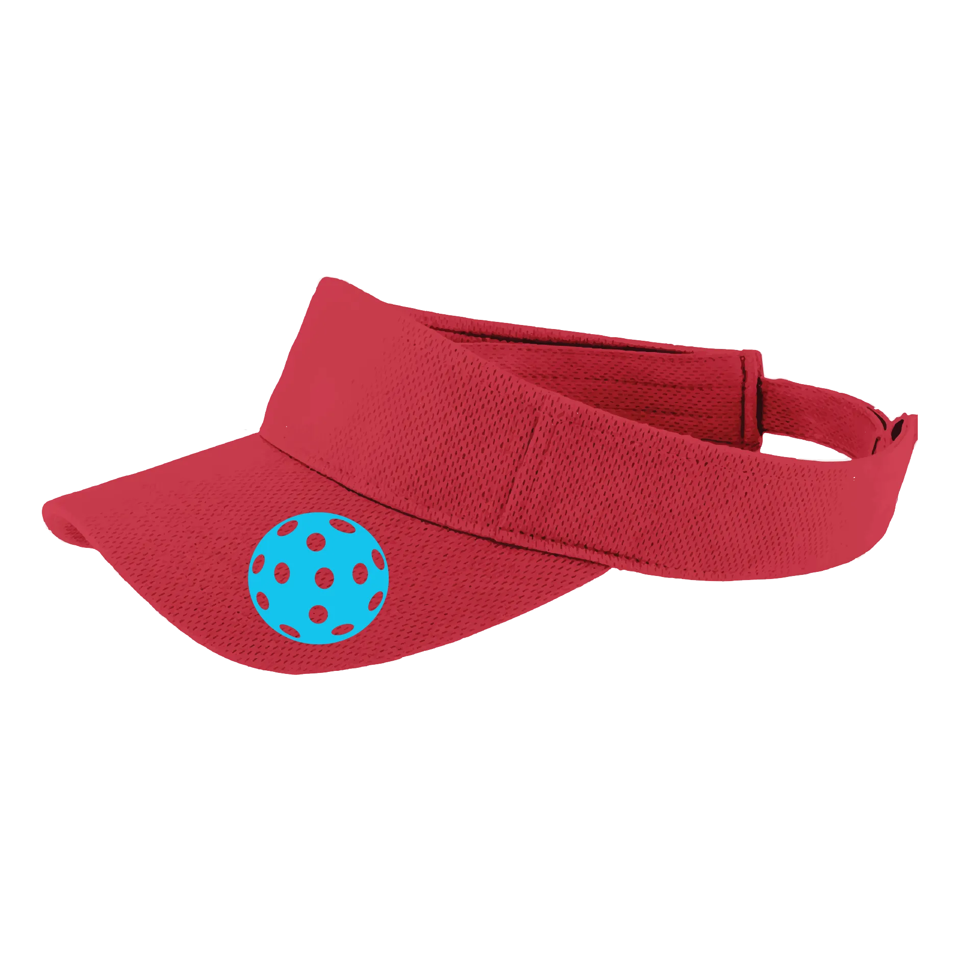 Cyan Pickleball (Customizable) | Pickleball Visors | Moisture Wicking 100% Polyester