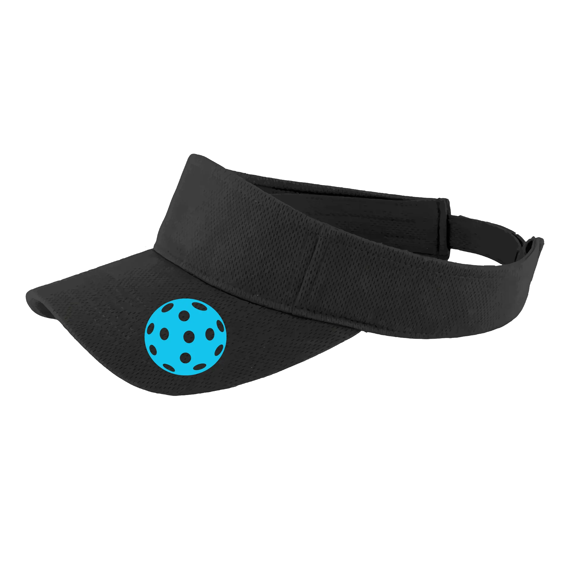 Cyan Pickleball (Customizable) | Pickleball Visors | Moisture Wicking 100% Polyester