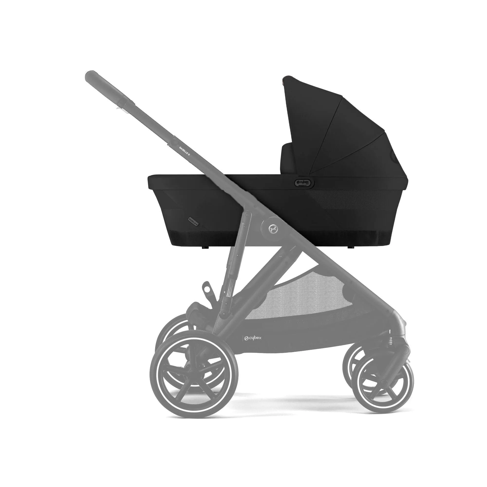 Cybex Gazelle S Cot - Moon Black (NEW 2023)