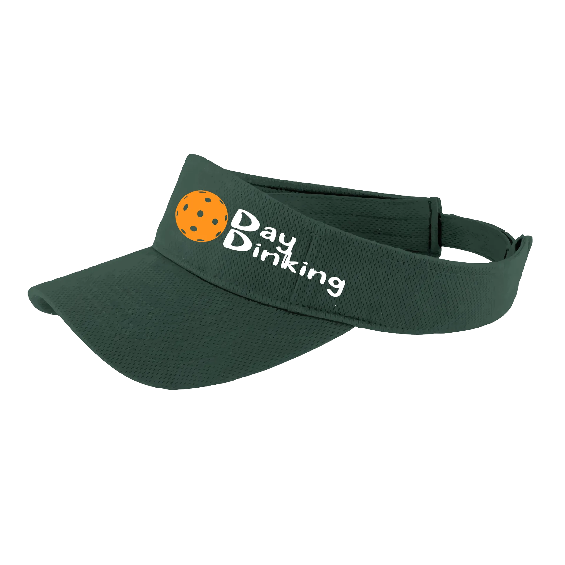 Day Dinking With Pickleball (Customizable) | Pickleball Visors | Moisture Wicking 100% Polyester