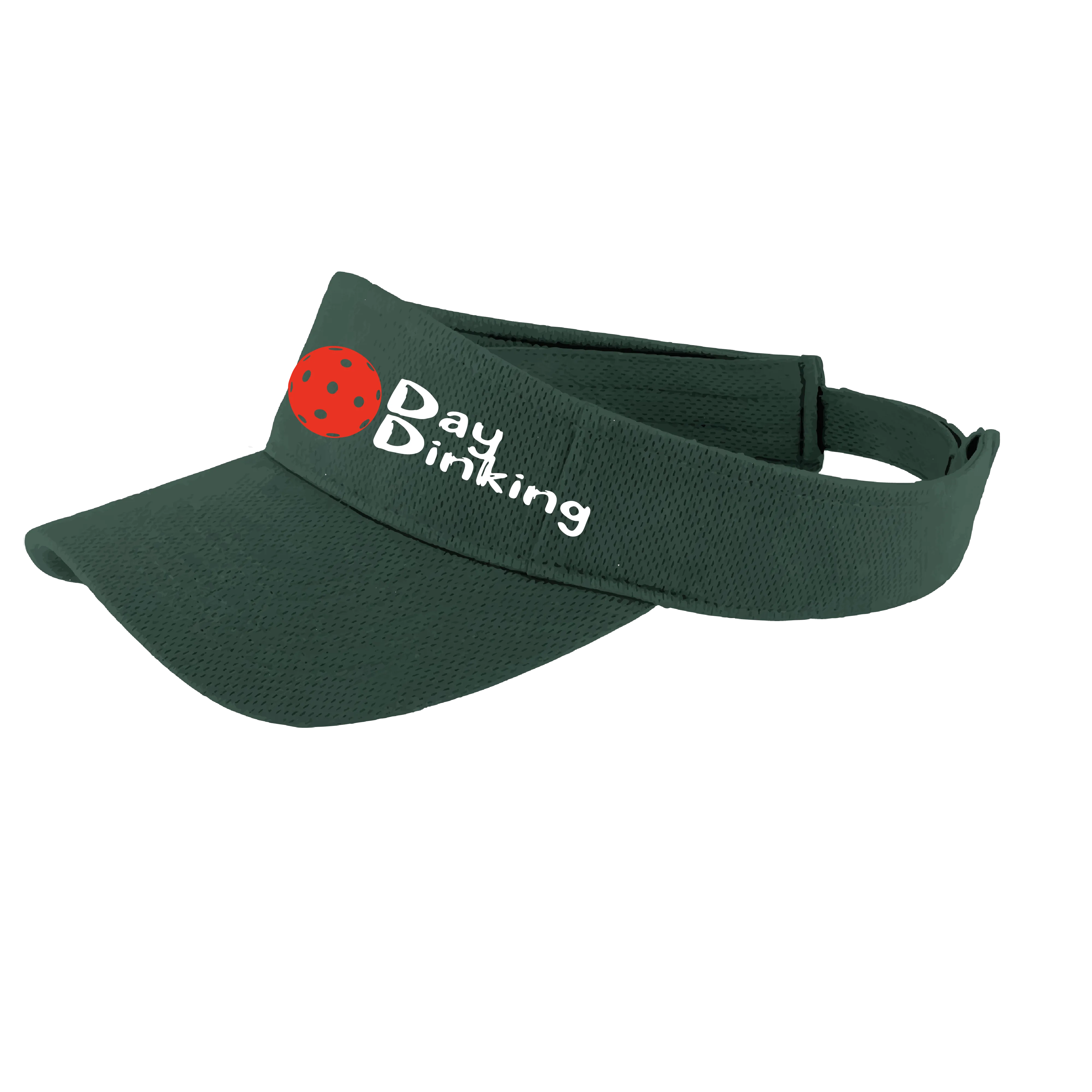 Day Dinking With Pickleball (Customizable) | Pickleball Visors | Moisture Wicking 100% Polyester