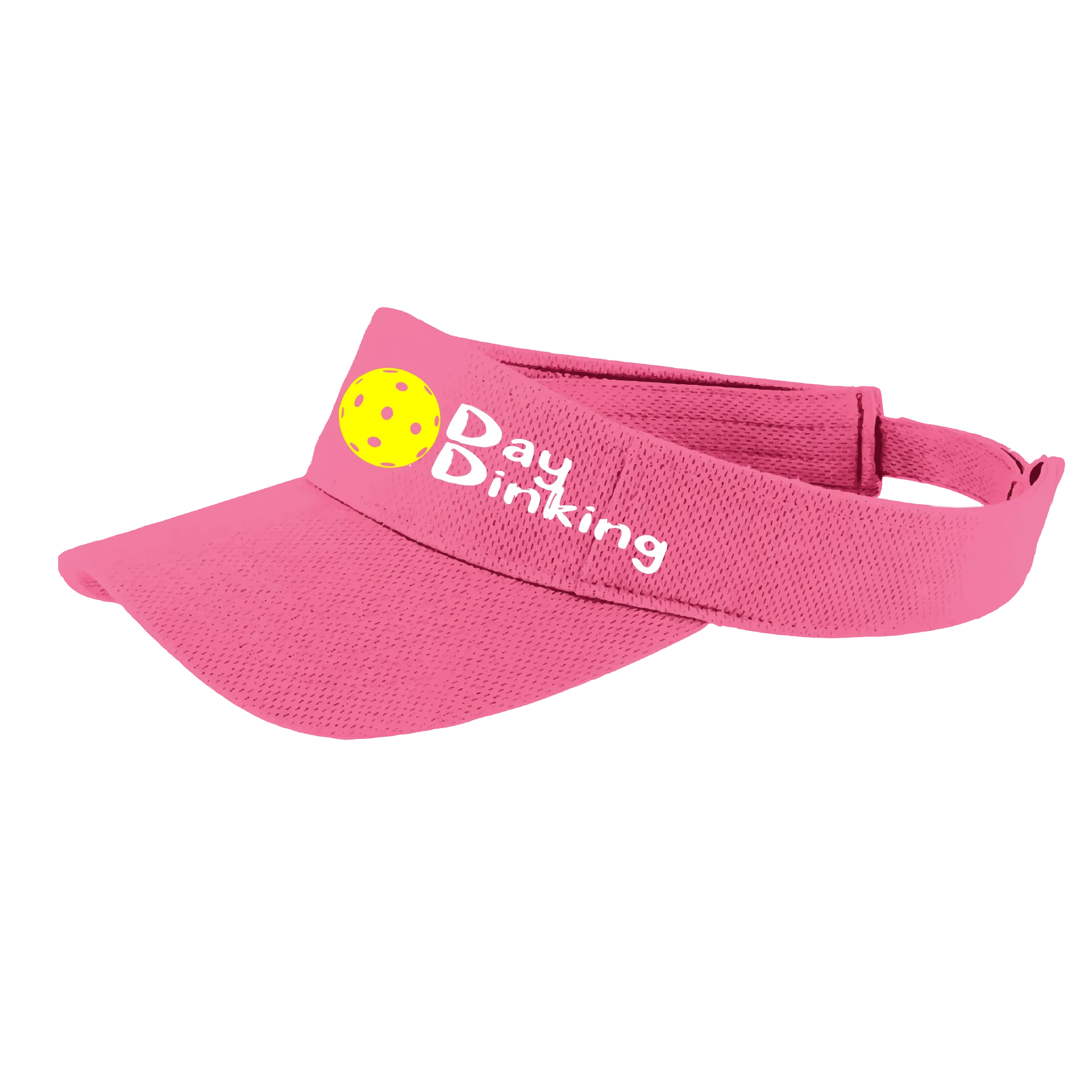 Day Dinking With Pickleball (Customizable) | Pickleball Visors | Moisture Wicking 100% Polyester