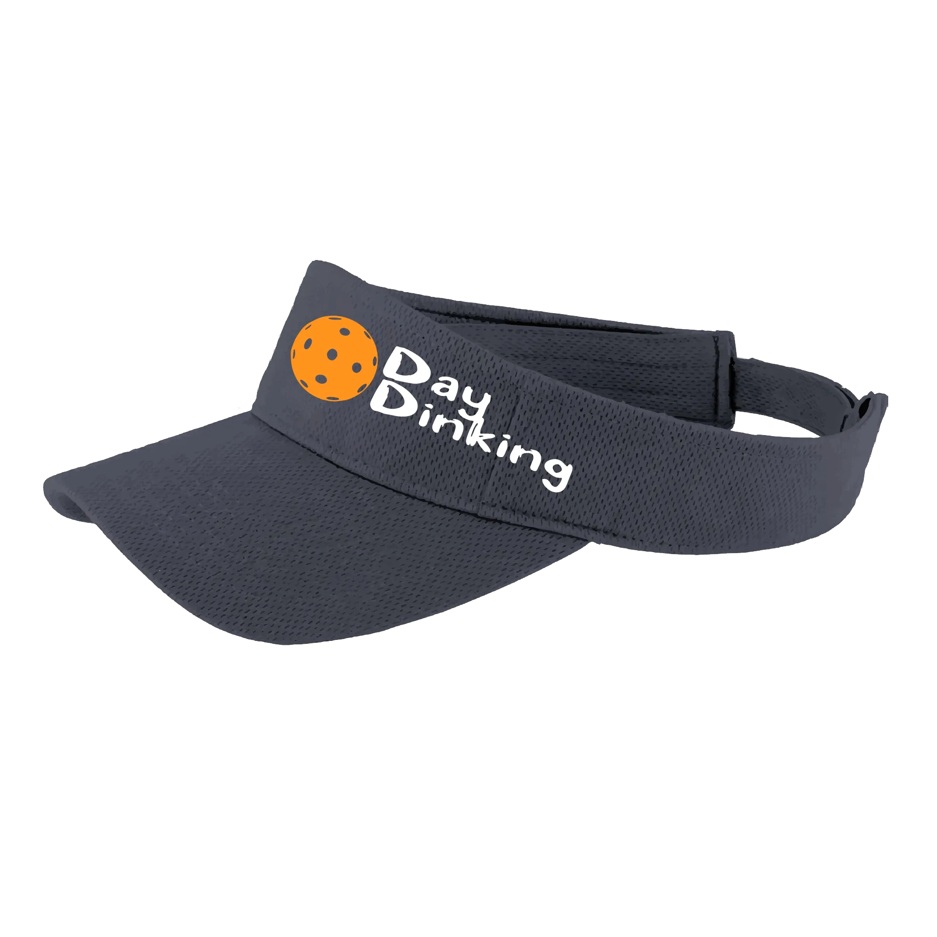 Day Dinking With Pickleball (Customizable) | Pickleball Visors | Moisture Wicking 100% Polyester