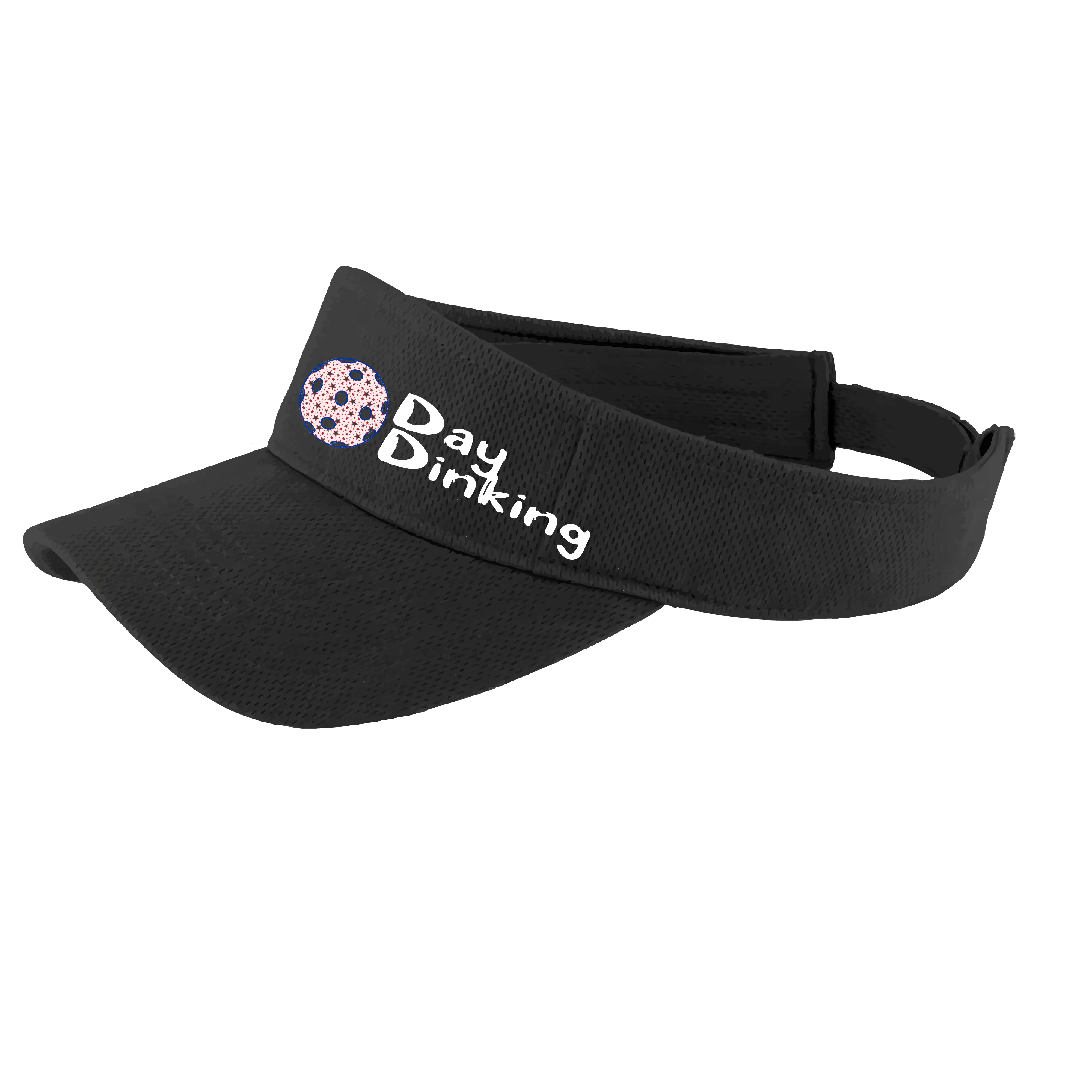 Day Dinking With Pickleball (Customizable) | Pickleball Visors | Moisture Wicking 100% Polyester