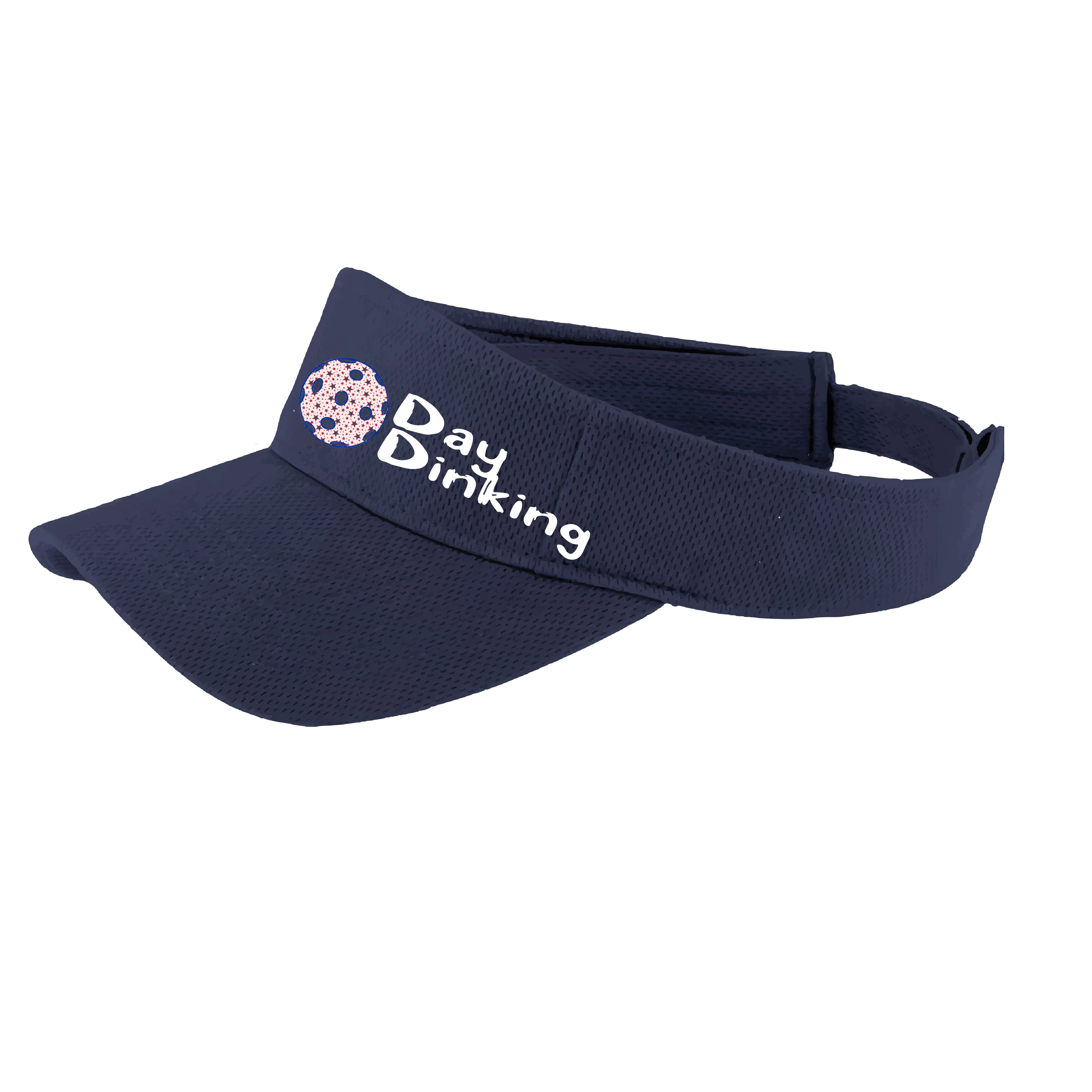 Day Dinking With Pickleball (Customizable) | Pickleball Visors | Moisture Wicking 100% Polyester