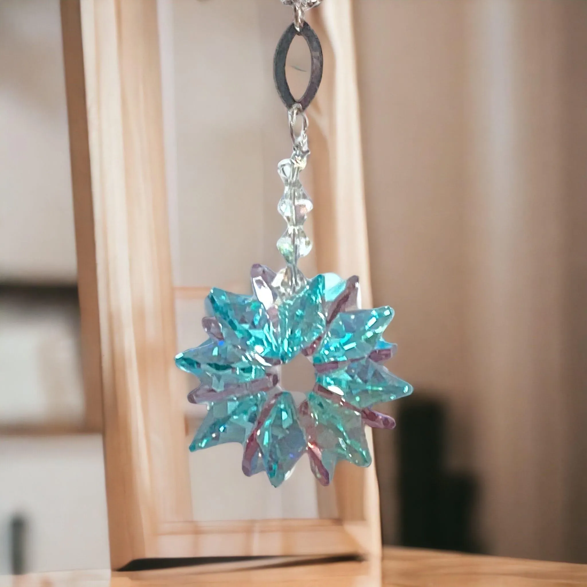 DIY Suncatcher Kit - Clustered Crystals Reverseable  Suncatcher