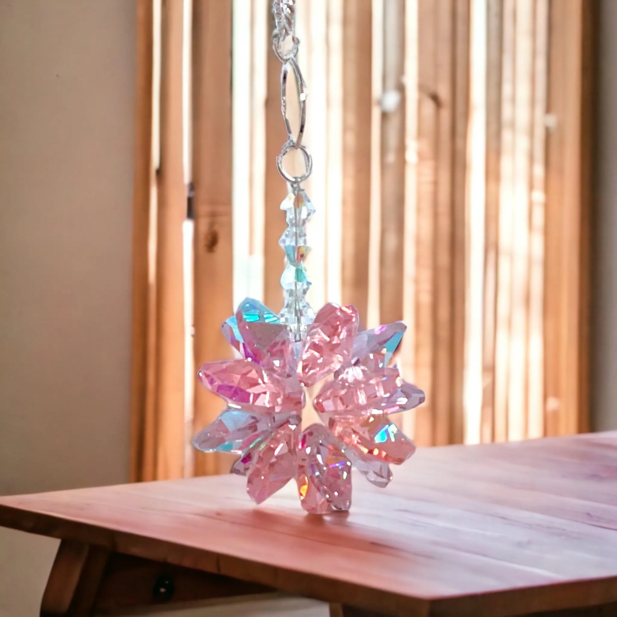 DIY Suncatcher Kit - Clustered Crystals Reverseable  Suncatcher