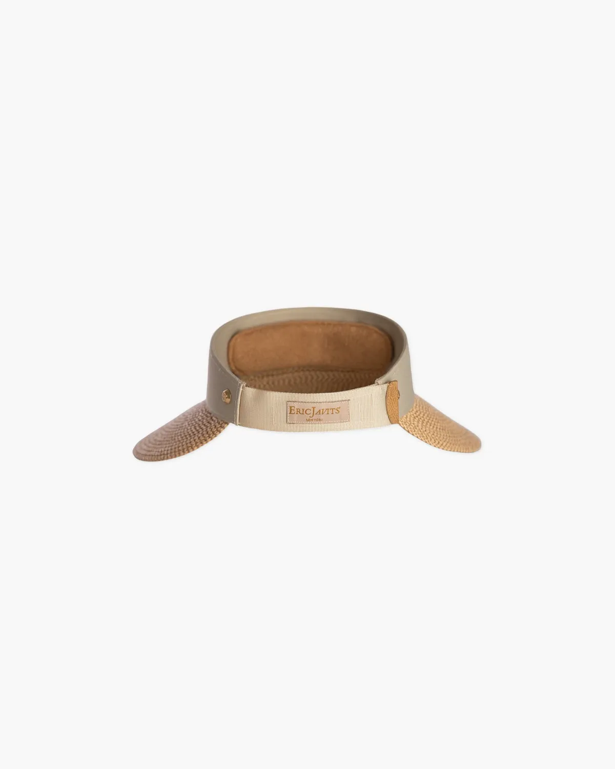 Eric Javitz Champ II Visor in Peanut