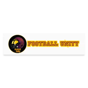 Football Unity Auto-Aufkleber