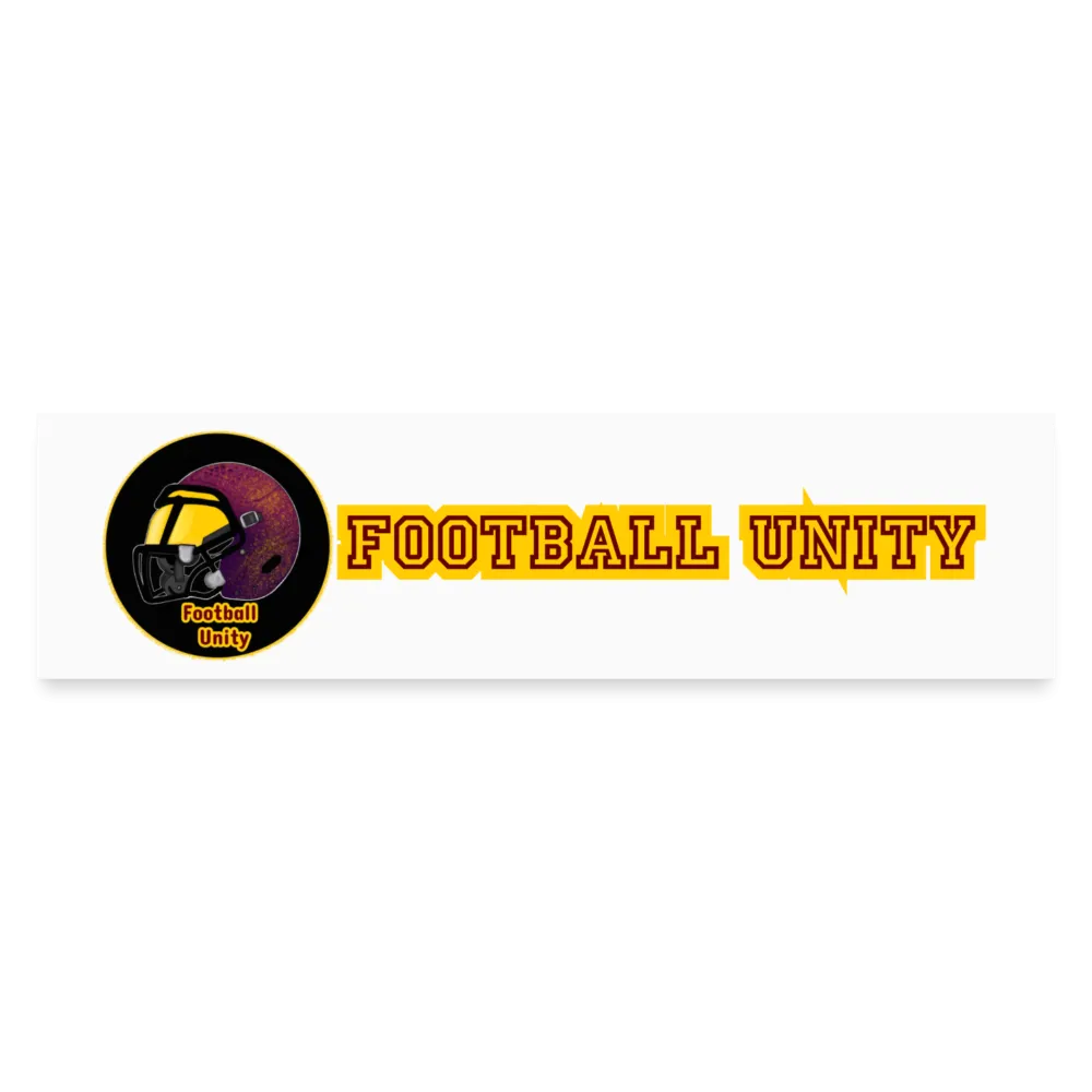 Football Unity Auto-Aufkleber