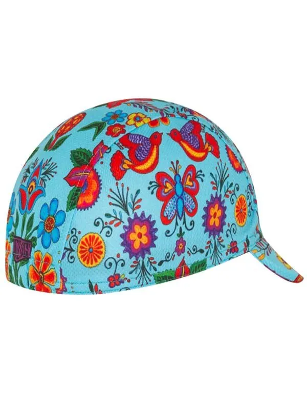 Frida Cycling Cap Aqua