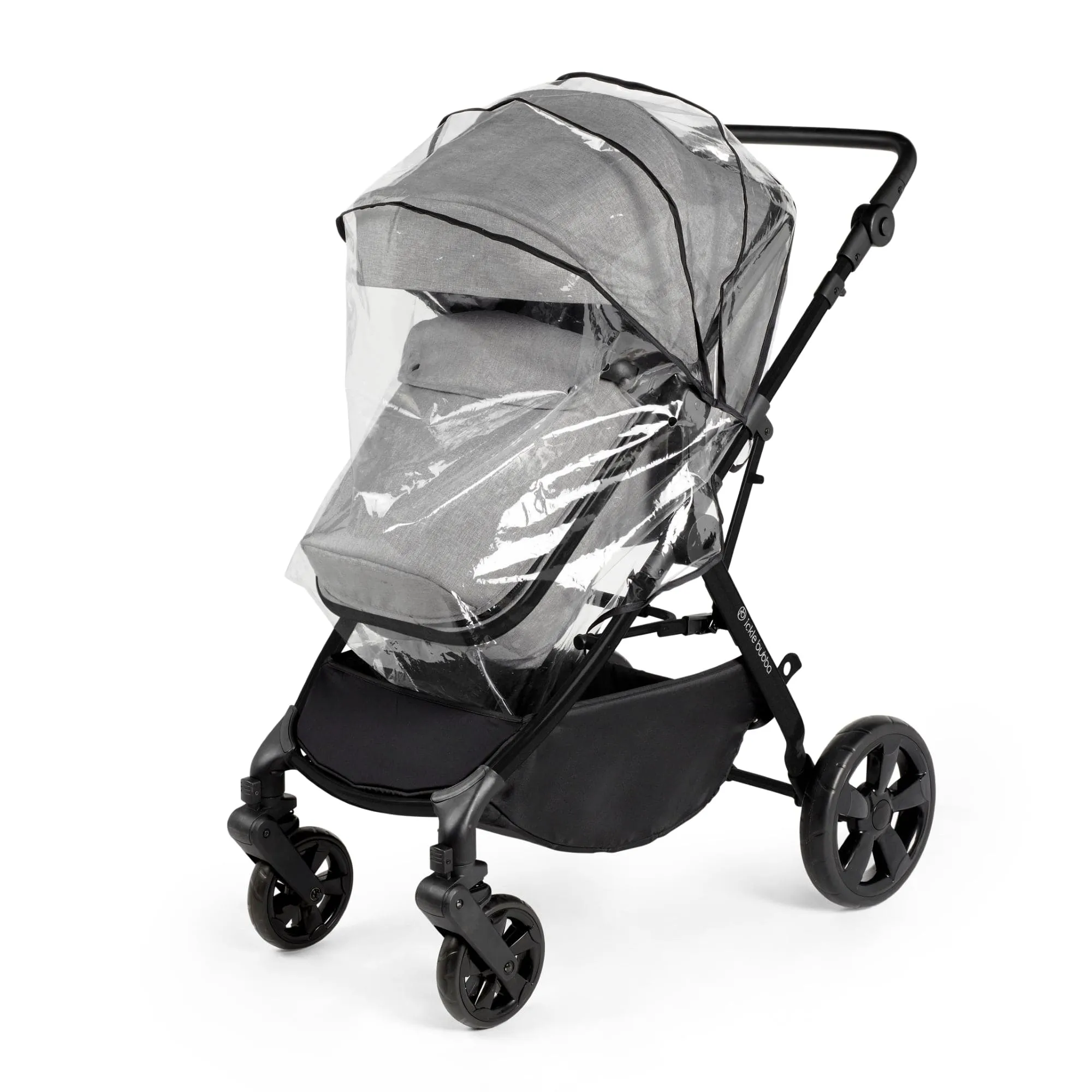 Ickle Bubba Comet 2 in 1 Plus Pushchair - Black / Space Grey