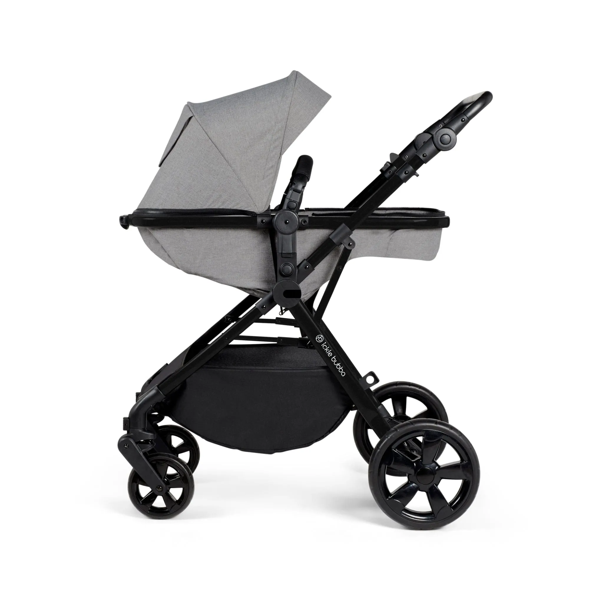 Ickle Bubba Comet 2 in 1 Plus Pushchair - Black / Space Grey