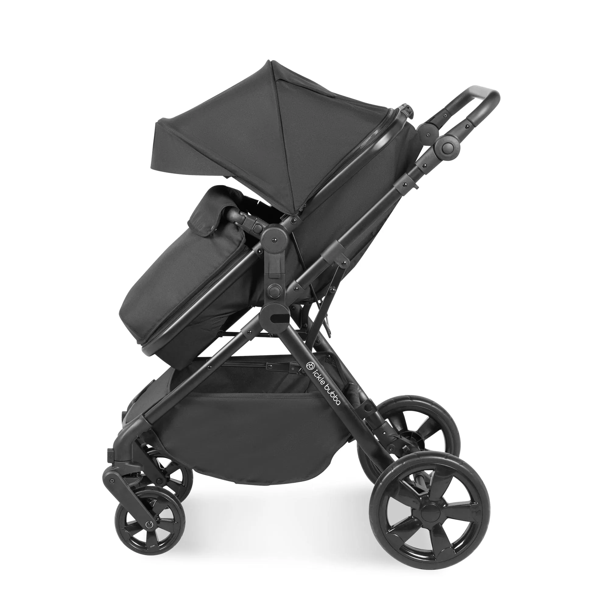 Ickle Bubba Comet 2 in 1 Plus Pushchair - Black