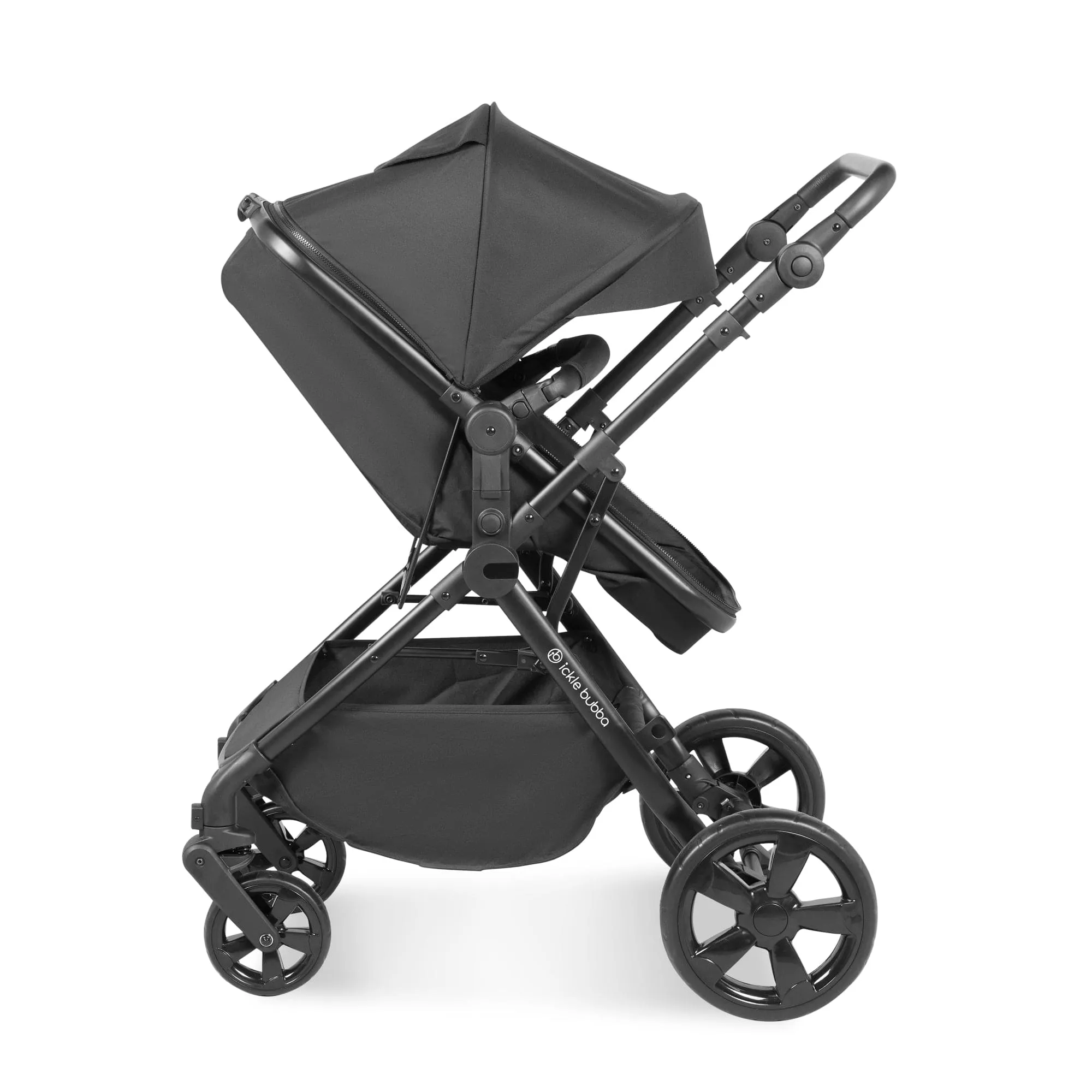 Ickle Bubba Comet 2 in 1 Plus Pushchair - Black