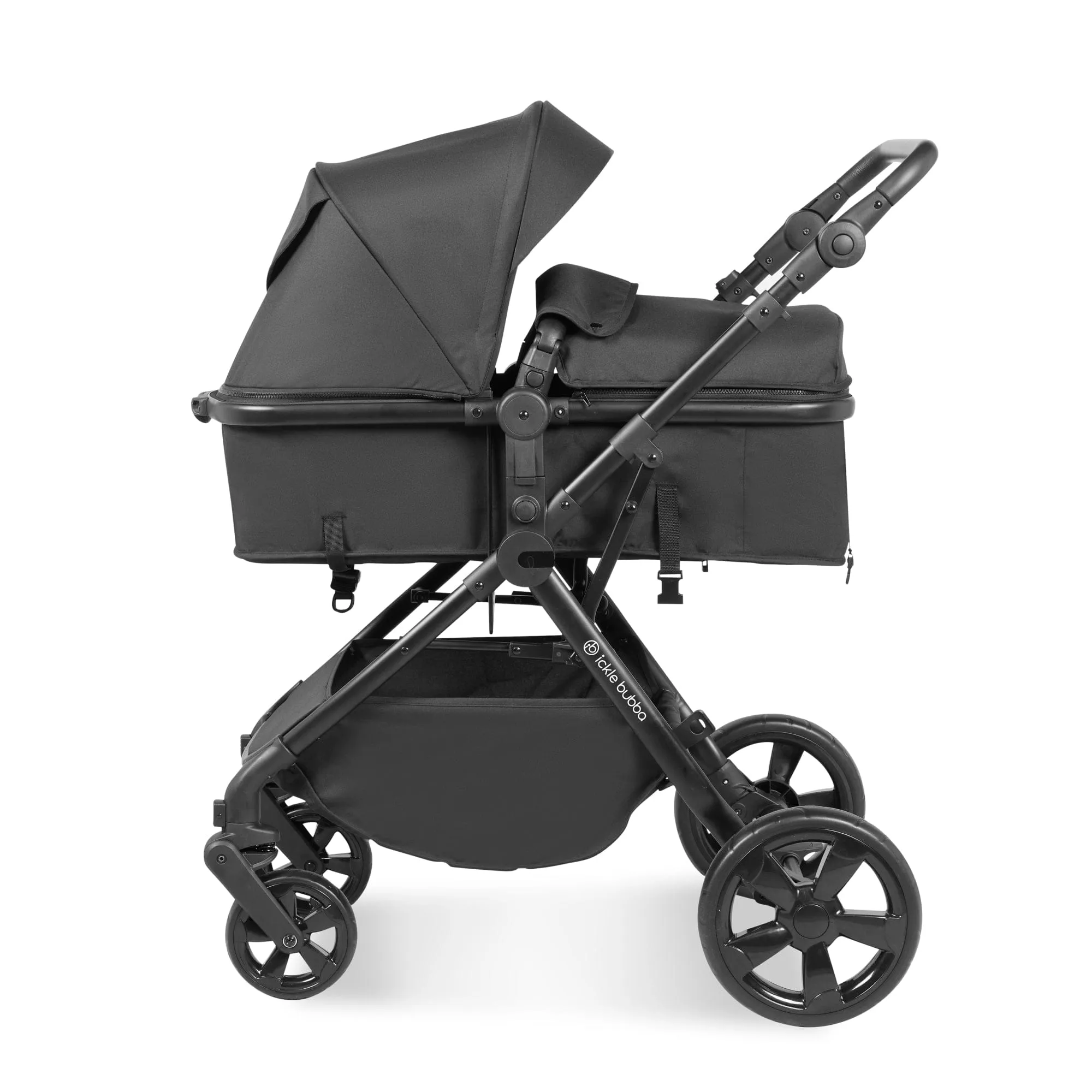 Ickle Bubba Comet 2 in 1 Plus Pushchair - Black